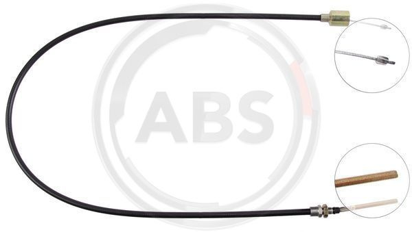 Cablu, frana de retinere fata (K41160 ABS)