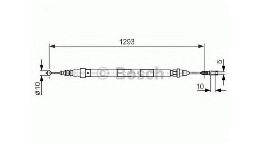 Cablu frana Ford GALAXY (WGR) 1995-2006 #2 1987477630