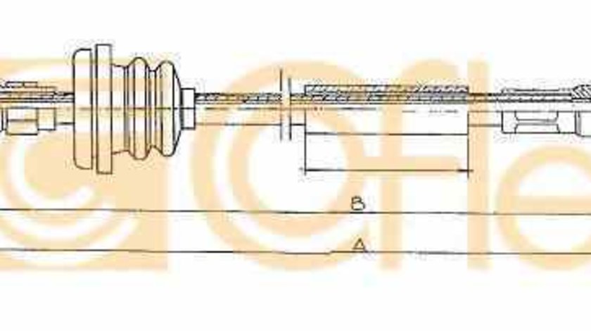 Cablu kilometraj CITROËN C25 caroserie 280 290 ADRIAUTO AD1115021