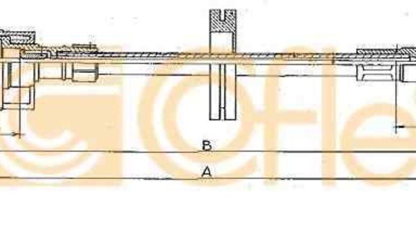 Cablu kilometraj FORD ESCORT IV Break (AWF, AVF) ADRIAUTO AD131506