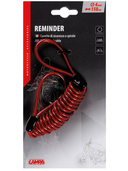 Cablu Memento Blocare Disc Moto Reminder Lampa LAM90673