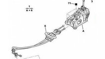 Cablu schimbare viteze Citroen C2 , C3 I si II