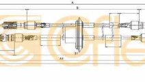 Cablu timonerie cutie viteze manuala FIAT PANDA Va...