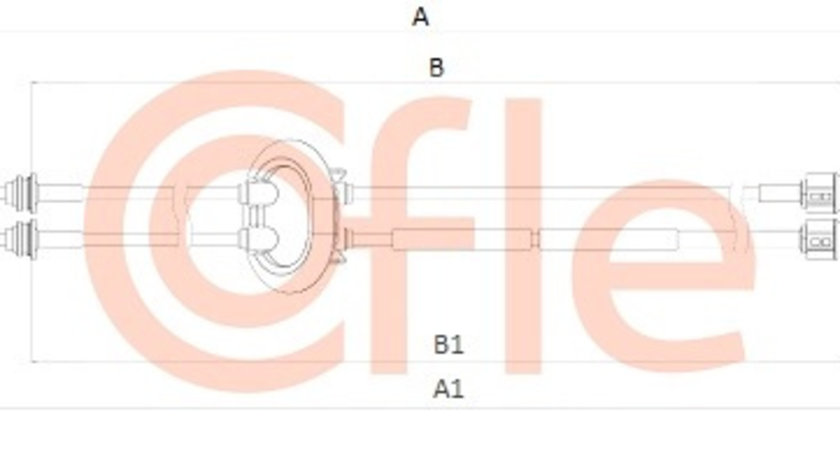 Cablu,transmisie manuala (113882 COFLE) Citroen,PEUGEOT