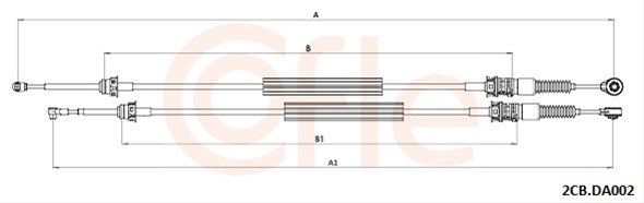 Cablu Transmisie Manuala Cofle Dacia 2CB.DA002