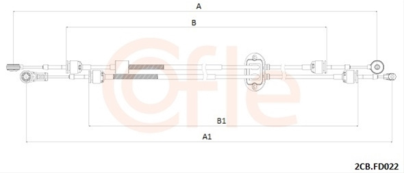 Cablu Transmisie Manuala Cofle Ford 2CB.FD022