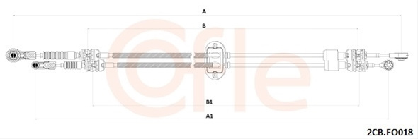 Cablu Transmisie Manuala Cofle Ford 2CB.FO018