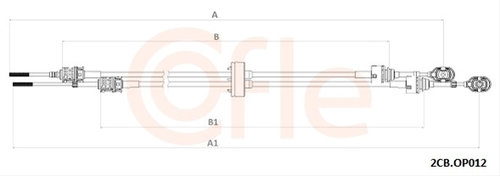 Cablu Transmisie Manuala Cofle Opel 2CB.OP012