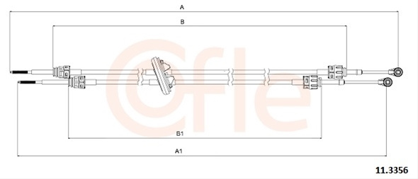 Cablu Transmisie Manuala Cofle Vw 11.3356