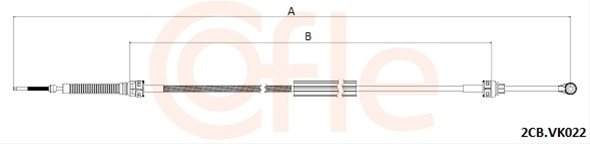 Cablu Transmisie Manuala Cofle Vw 2CB.VK022