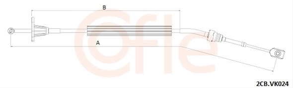 Cablu Transmisie Manuala Cofle Vw 2CB.VK024