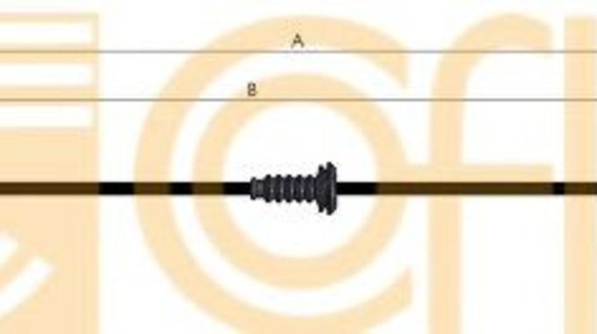 Cablu,transmisie manuala FIAT DUCATO caroserie (230L) (1994 - 2002) COFLE 12.7288 piesa NOUA