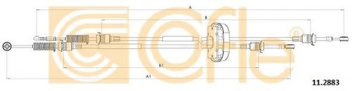Cablu,transmisie manuala OPEL VIVARO combi (J7) (2001 - 2014) COFLE 11.2883 piesa NOUA