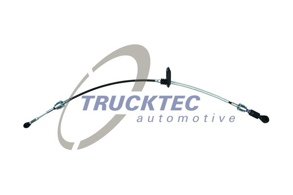 Cablu,transmisie manuala stanga (0224025 TRUCKTEC) MERCEDES-BENZ