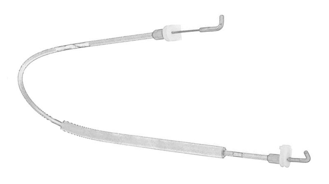 Cablu usa fata dreapta ( Incuietoare ) CITROEN JUMPER; FIAT DUCATO; PEUGEOT BOXER 2.0-2.8D dupa 2002 cod intern: CI5056CD