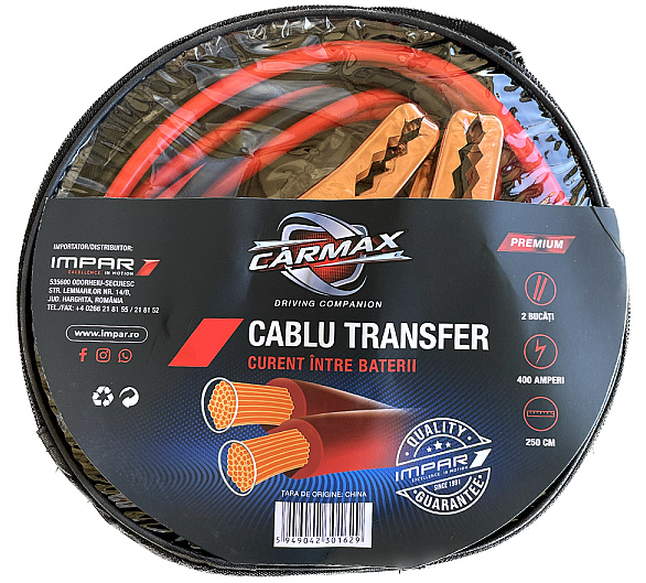 Cabluri Curent Carmax 400Ah 2.5M 21219