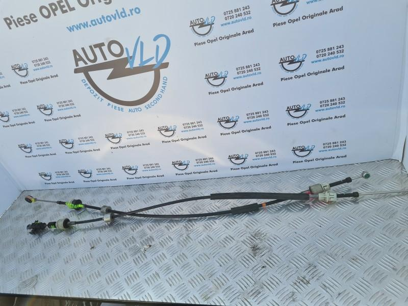 Cabluri timonerie 6+1 T Opel Adam 2012-2019 1.0 turbo 12v B10XFT 55599330 / 55599329