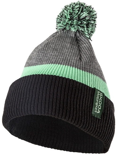 Caciula Unisex Oe Skoda Verde Electric, Gri, Negru 6U0084300