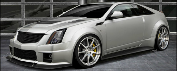 Cadillac CTS-V Coupe by Hennessey - Un tuning de 1.000 cai putere