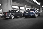 Cadillac CTS-V vs. Jaguar XFR: un duel redutabil