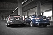 Cadillac CTS-V vs. Jaguar XFR: un duel redutabil