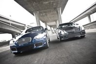 Cadillac CTS-V vs. Jaguar XFR: un duel redutabil