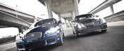 Cadillac CTS-V vs. Jaguar XFR: un duel redutabil