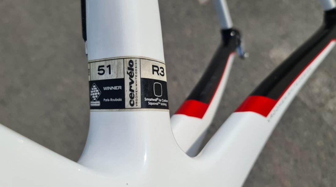 Cadru carbon cursiera Cervelo R3