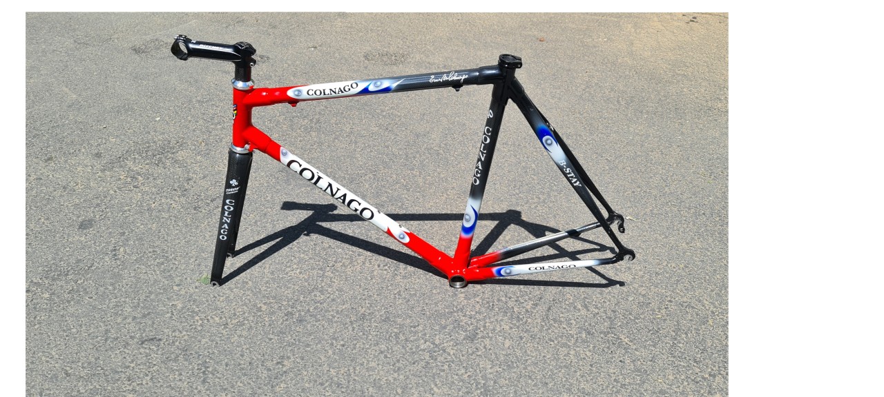 Cadru carbon cursiera Colnago C40 B-Stay Vand/Schimb