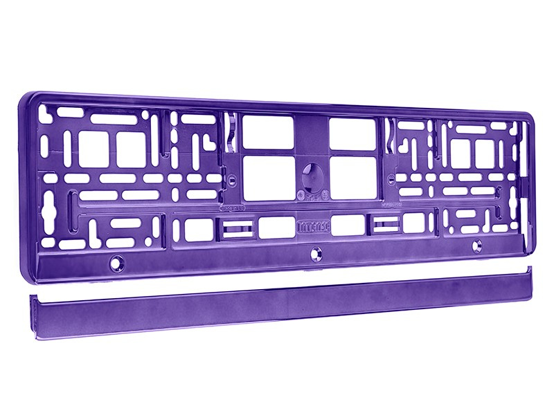 Cadru Metalizat, Violet Al Plăcuței De înmatriculare Carmotion 63454