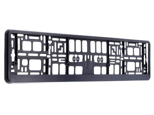 Cadru Plăcuță De înmatriculare, Negru, Flexibil (pp / Ps) Carmotion 58466