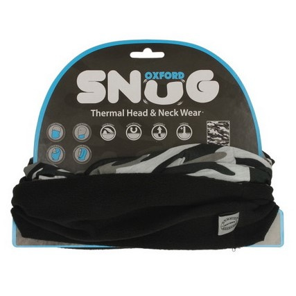 Cagula Moto Oxford Snug Negru / Alb / Gri NW601
