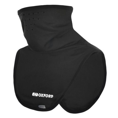 Cagula Moto Oxford Wear Deluxe Neck Tube Micro Fibre Negru CA135OS-OX
