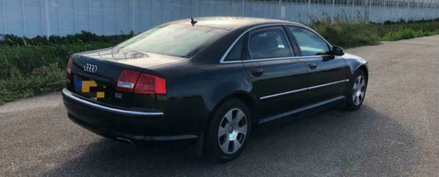 Calatoreste ca un presedinte de stat la bordul acestui Audi A8 W12 blindat. POZE REALE