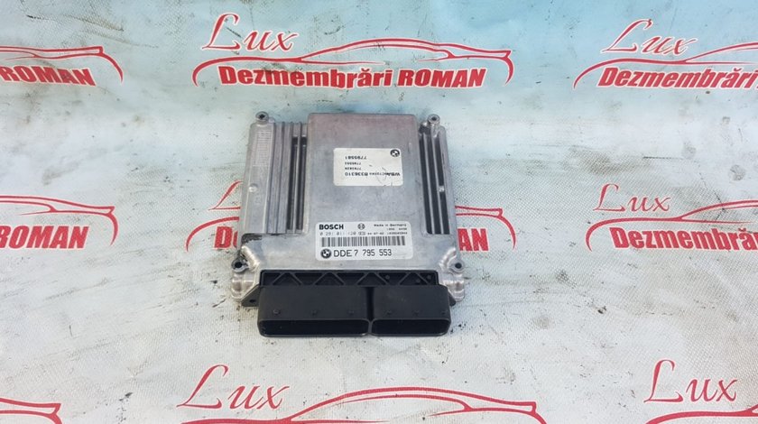 Calcuator ecu Dde7795553 bmw seria 1 e81 e87 320d 318i 180d 120 m47d20 2.0d 122cp 163cp