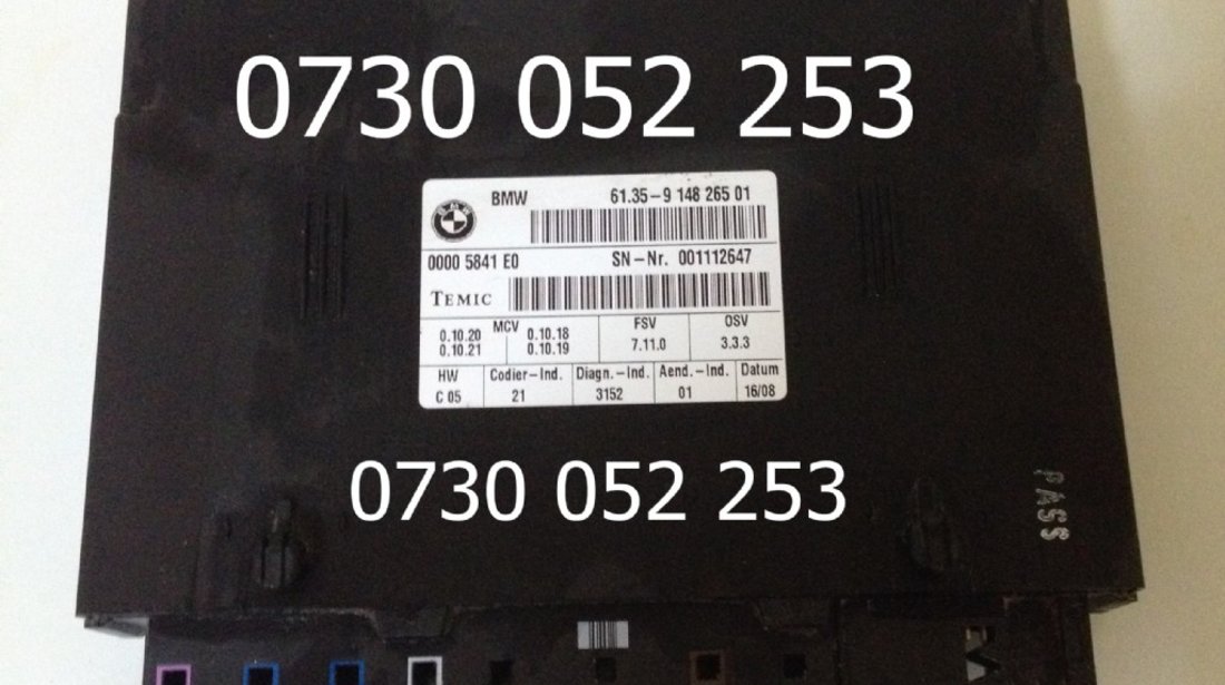 Calculatoare scaune BMW x6 e71 2008 2009 2010 2011 2012 2013 2014 originale