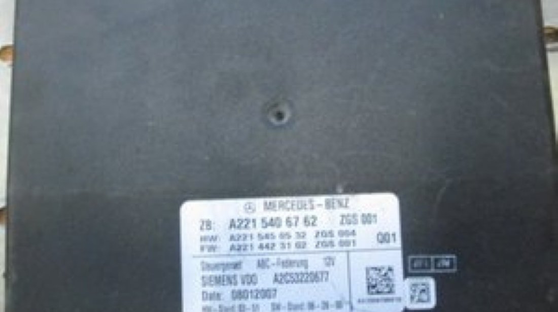 CALCULATOR ABC MERCEDES S CLASS W221 CL W216 2215406762