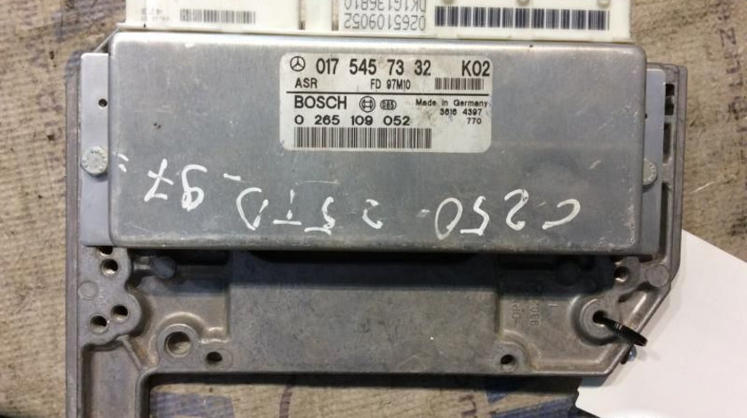 Calculator ABS 0175457332k02 Asr-0265109052 Mercedes-Benz C-CLASS W202 1993-2000