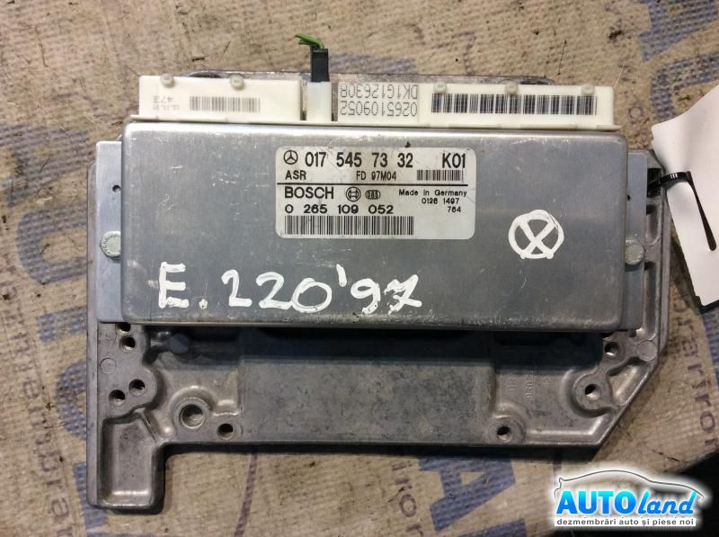 Calculator ABS 0265109052 Asr-0175457332 Mercedes-Benz E-CLASS W210 1995-2002