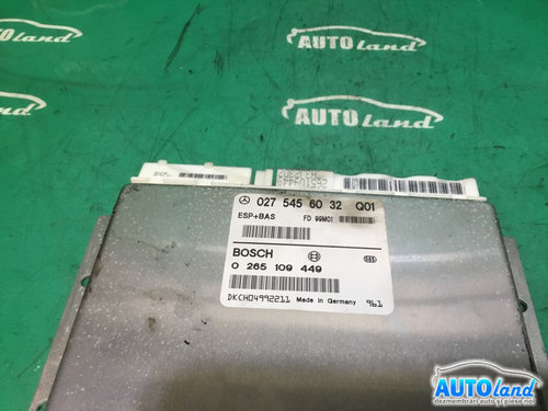 Calculator ABS 0275456032 0265109449 Mercedes-Benz A-CLASS W168 1997-2004