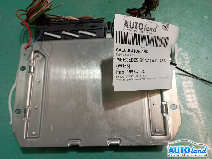 Calculator ABS 0295454232 Esp Mercedes-Benz A-CLASS W168 1997-2004