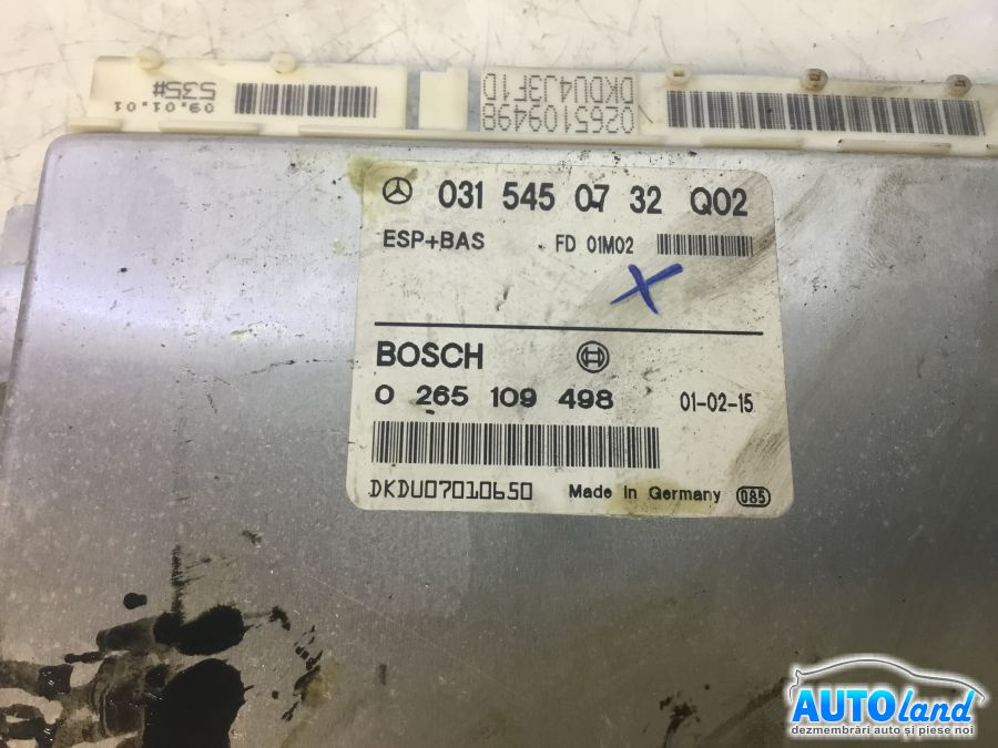 Calculator ABS 0315450732 Mercedes-Benz E-CLASS W210 1995-2002