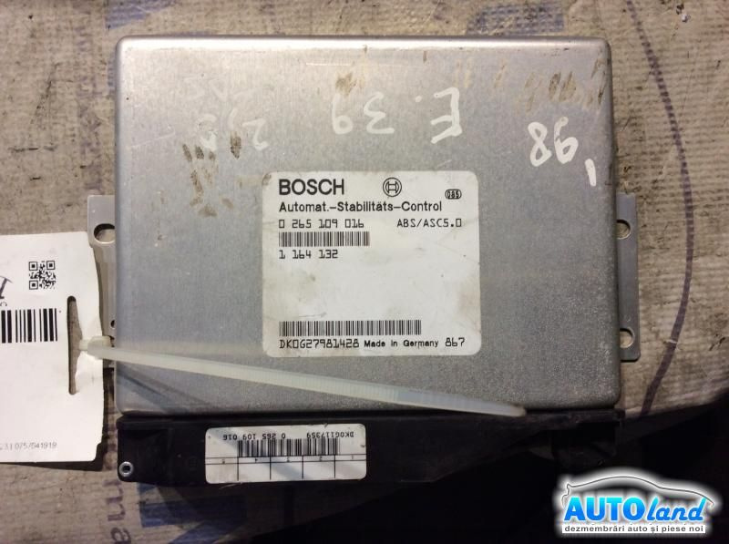 Calculator ABS 1164132 2.5 TDS-asr-0265109016 BMW 5 E39 1995-2003
