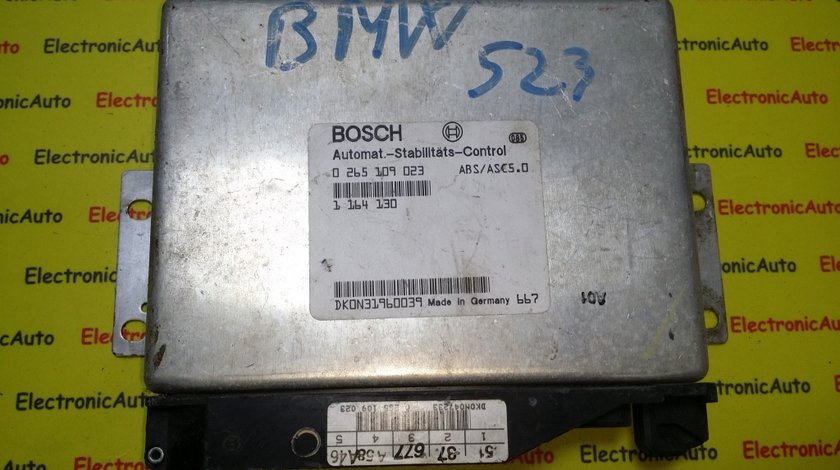 Calculator ABS/ASC 0265109023 1164130 bmw e39