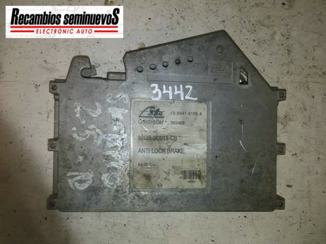 Calculator ABS ATE FORD FORD -CUALQUIER MODELO- 92GB-2C013-CB / 92GB 2C013 CB / 92GB2C013CB / 10.0941-0105.4 / 10 0941 0105 4 / 1009410105492GB-2C013-CB / 92GB 2C013 CB / 92GB2C013CB / 10.0941-0105.4 / 10 0941 0105 4 / 10094101054