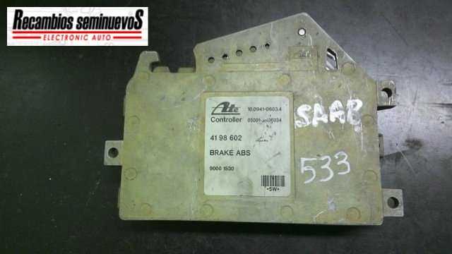 Calculator ABS ATE SAAB 9000 10094106034 / 05001 SA06034 / 05001SA06034 / 4198602 / 9000153010094106034 / 05001 SA06034 / 05001SA06034 / 4198602 / 90001530