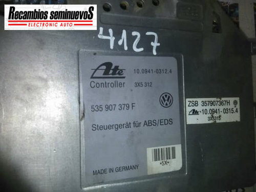 Calculator ABS ATE SEAT TOLEDO 535 907 379 F / 535907379F / 10.0941-0312.4 / 10 0941 0312 4 / 100941...