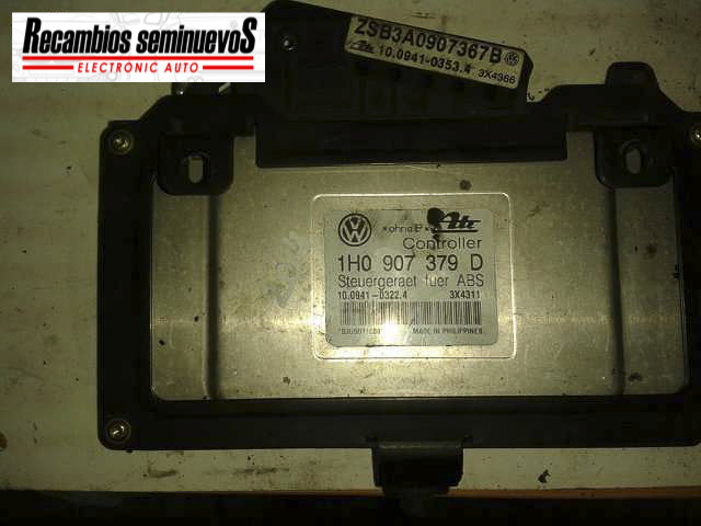Calculator ABS ATE VOLKSWAGEN PASSAT 1H0 907 379 D / 1H0907379D / 10.0941-0322.4 / 10 0941 0322 4 / 10094103224 / 3X43111H0 907 379 D / 1H0907379D / 10.0941-0322.4 / 10 0941 0322 4 / 10094103224 / 3X4311