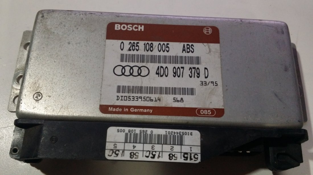 Calculator ABS AUDI A4 1.8T 0265108005 4D0907379D