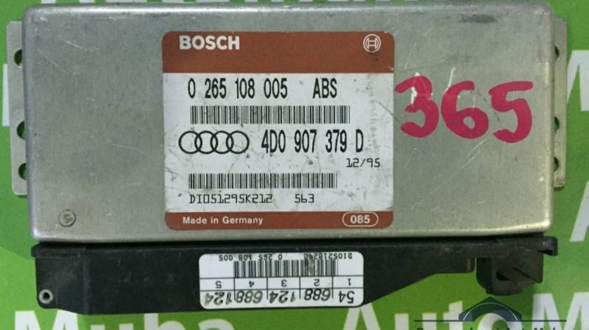 Calculator abs Audi A6 (1994-1997) [4A, C4] 0265108005
